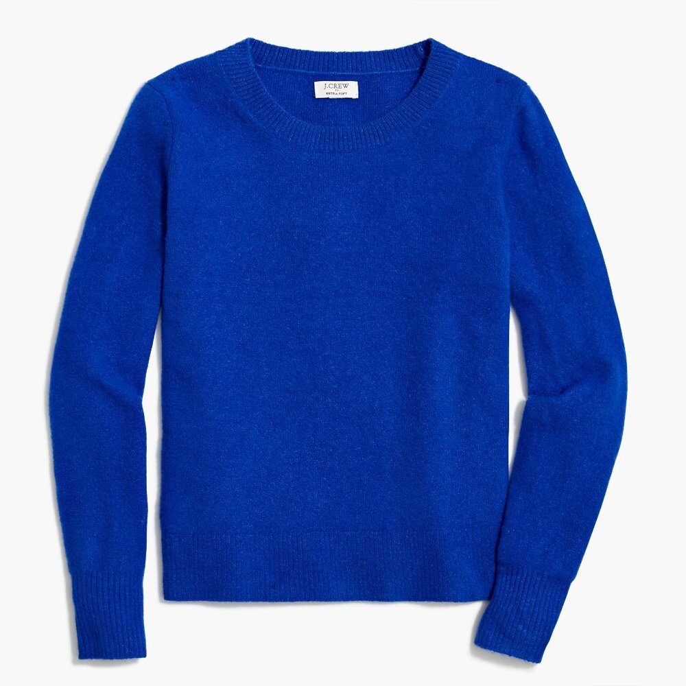 Jcrew Factory Crewneck Sweater in Extra Soft Yarn Small